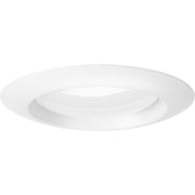Intrinsic 4" LED Adjustable Eyeball Recessed Trim in Satin White