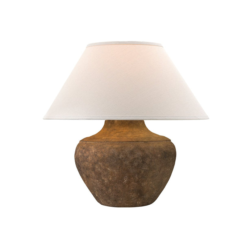 Calabria 20" Table Lamp in Rustco