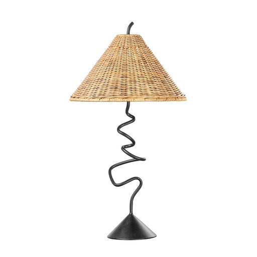 Alaric Table Lamp in Forged Iron