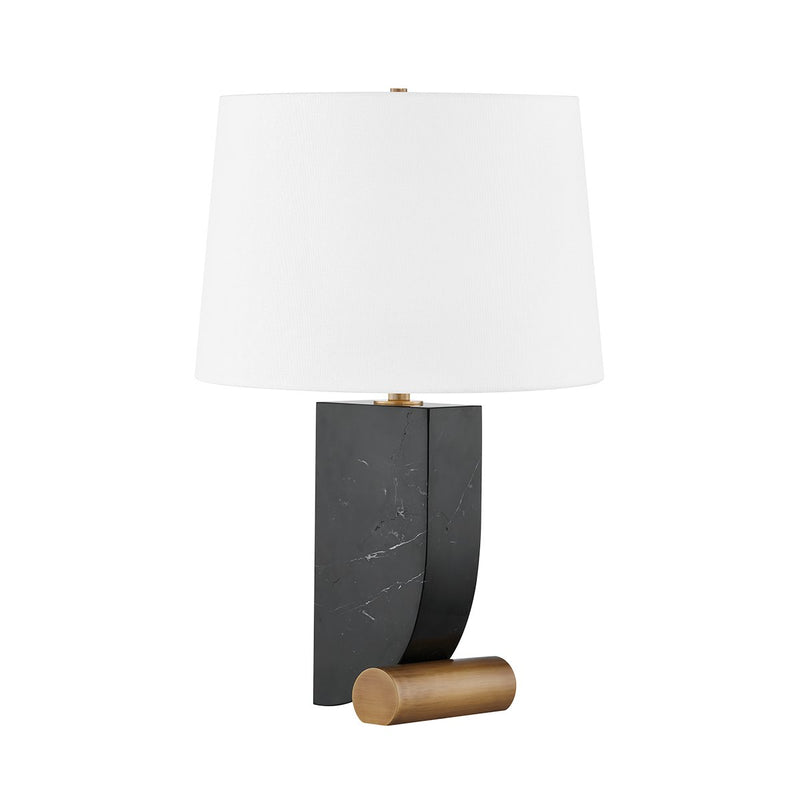 Yellowstone Table Lamp in Patina Brass