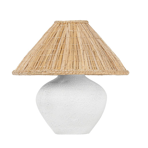Solon Table Lamp in Patina Brass