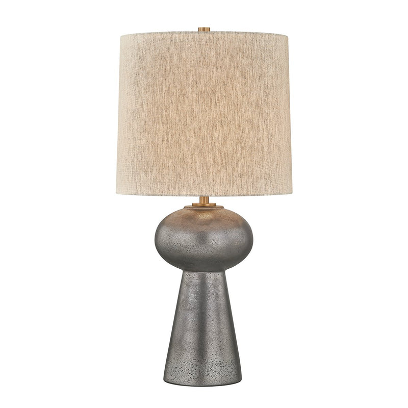 McAlpine Table Lamp in Patina Brass / Ceramic Ancient Bronze