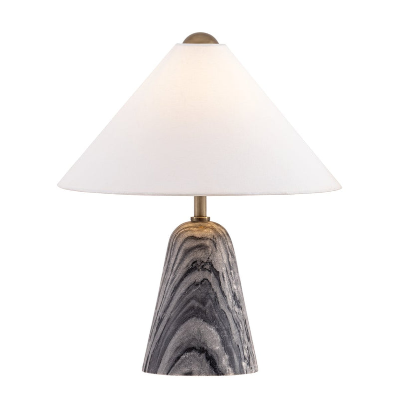 Millbrae Table Lamp in Patina Brass