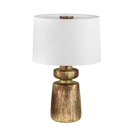 Terron Large Table Lamp in Patina Brass