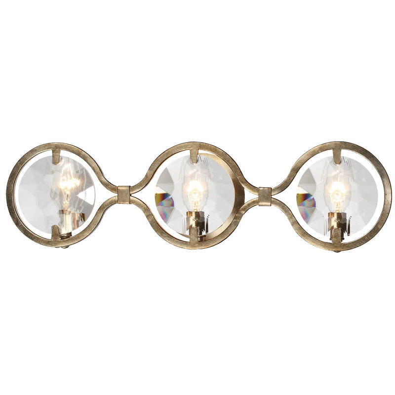 Quincy 3 Light 25" Bathroom Vanity in Distressed Twilight