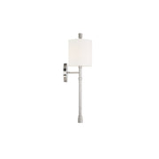 Rachel 1 Light 8" Sconce in Polished Nickel
