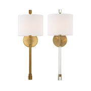 Rachel 1 Light 8" Sconce in Vibrant Gold
