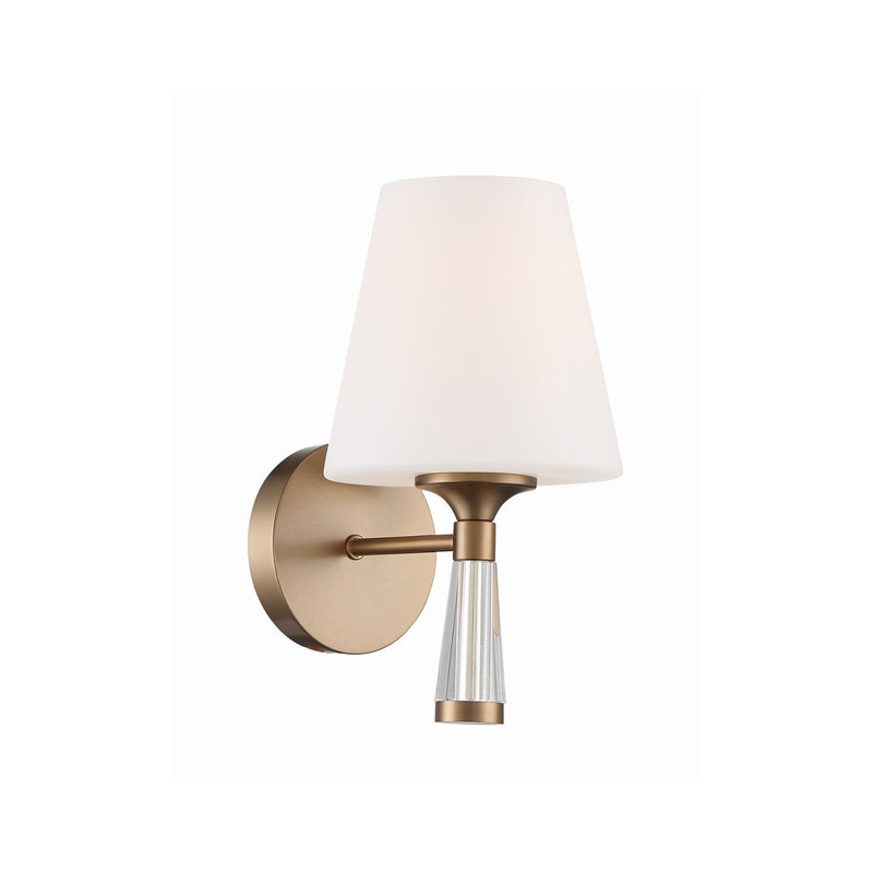Ramsey 1 Light 6" Sconce in Vibrant Gold