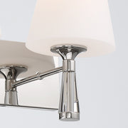 Ramsey 3 Light 23.25" Bathroom Vanity in Polished Nickel