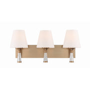 Ramsey 3 Light 23.25" Bathroom Vanity in Vibrant Gold