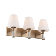 Ramsey 3 Light 23.25" Bathroom Vanity in Vibrant Gold