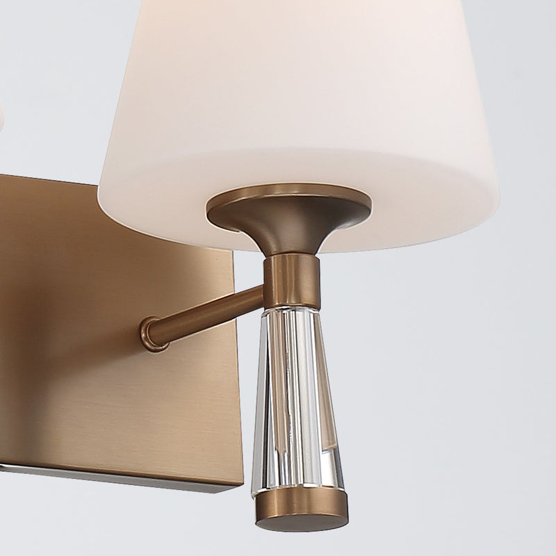 Ramsey 3 Light 23.25" Bathroom Vanity in Vibrant Gold