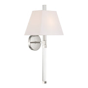Renee 1 Light 10" Sconce in Polished Nickel