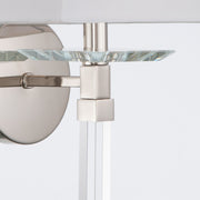 Renee 1 Light 10" Sconce in Polished Nickel