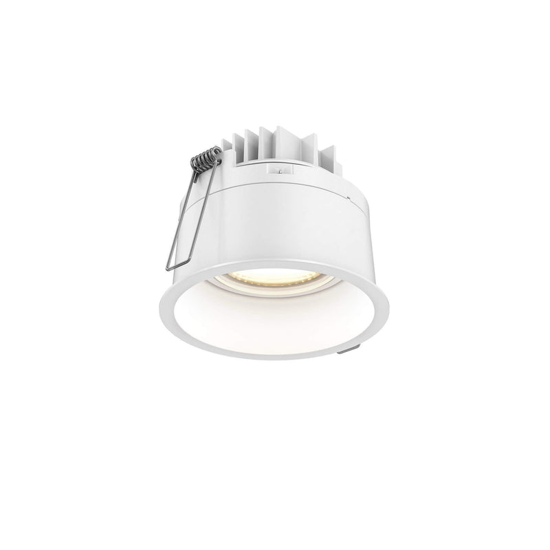 Facet 4" Regressed Gimbal Downlight in White