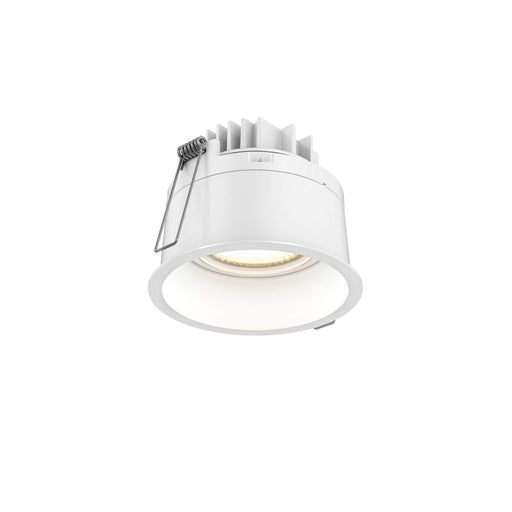 Facet 4" Regressed Gimbal Downlight in White