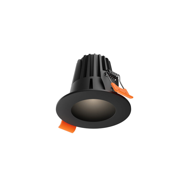 RGR 2" Round Color Select Plus Regressed Downlight in Black