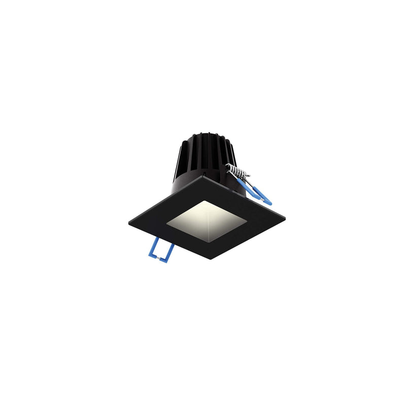 RGR 2" Square Color Select Regressed Downlight in Black