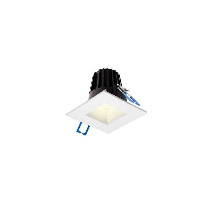 RGR 2" Square Color Select Regressed Downlight in White