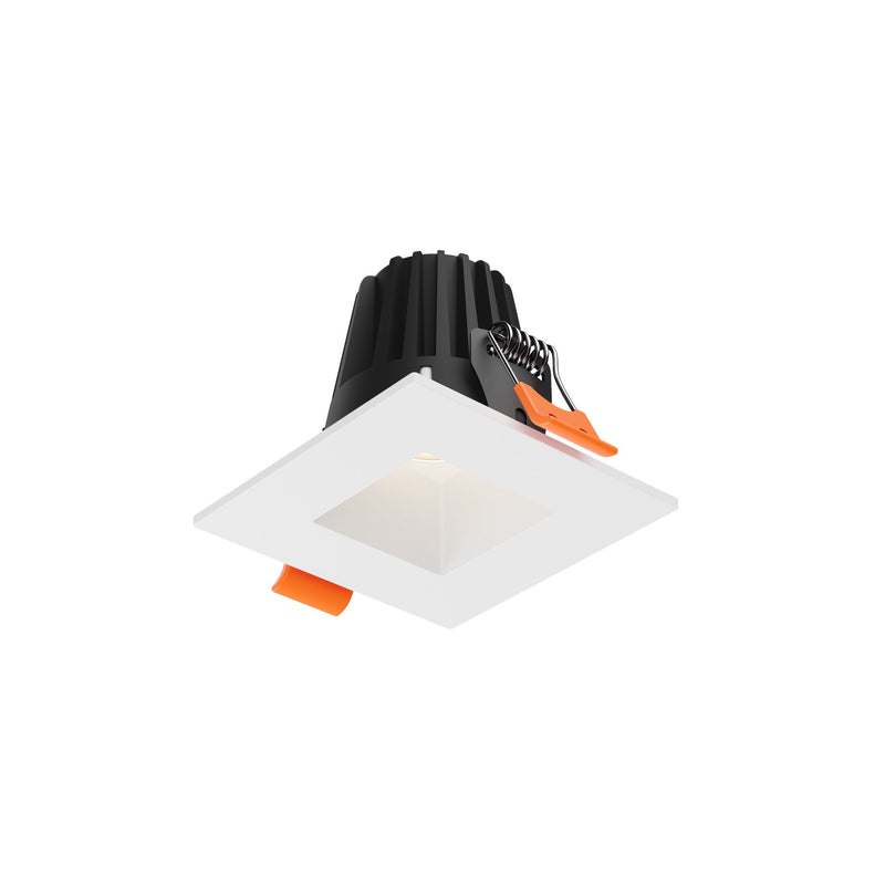 RGR 2" Square Color Select Plus Regressed Downlight in White