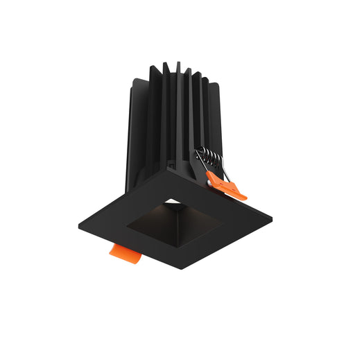 RGR 2" High-Powered Square Multi-Voltage Regressed Downlight in Black