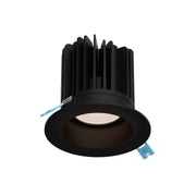 RGR 4" High-Powered Regressed Downlight in Black