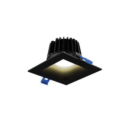 RGR 4" Square Color Select Regressed Downlight in Black