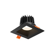 RGR 4" Square Color Select Plus Regressed Downlight in Black