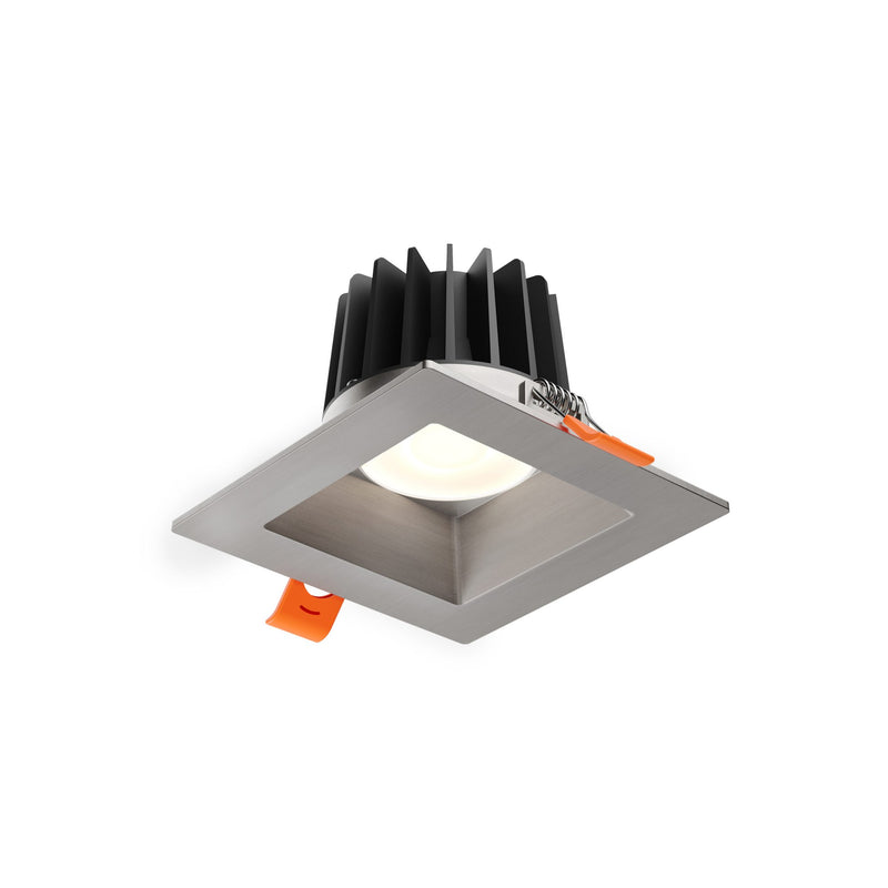 RGR 4" Square Color Select Plus Regressed Downlight in Satin Nickel