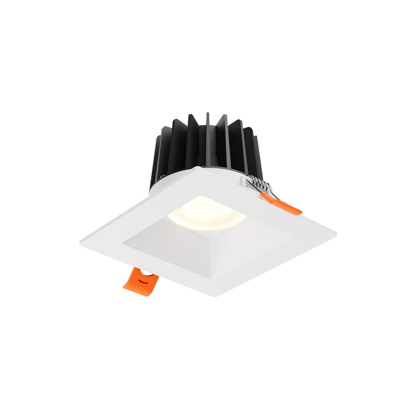 RGR 4" Square Color Select Plus Regressed Downlight in White