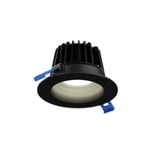 RGR 6" Round Color Select Regressed Downlight in Black