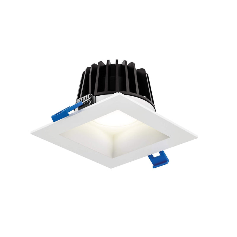 RGR 6" Square Color Select Regressed Downlight in White