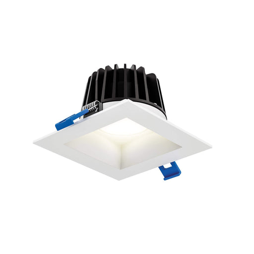 RGR 6" Square Color Select Regressed Downlight in White
