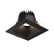 RGR 6" Square Color Select Plus Regressed Downlight in Black