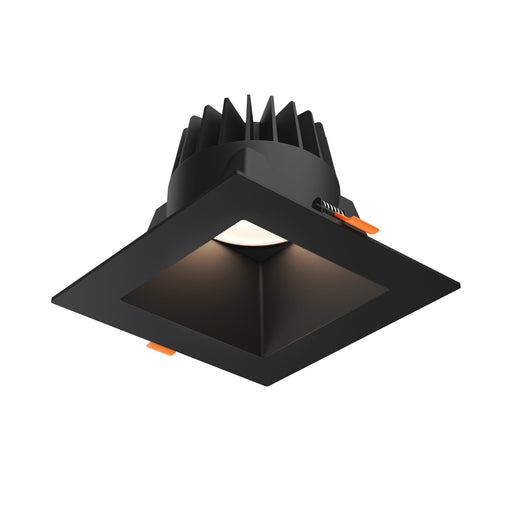 RGR 6" Square Color Select Plus Regressed Downlight in Black
