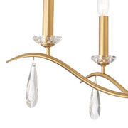 Rollins 9 Light 40" Chandelier in Antique Gold