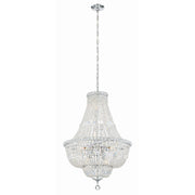 Roslyn 9 Light 22" Chandelier in Polished Chrome