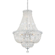 Roslyn 9 Light 22" Chandelier in Polished Chrome