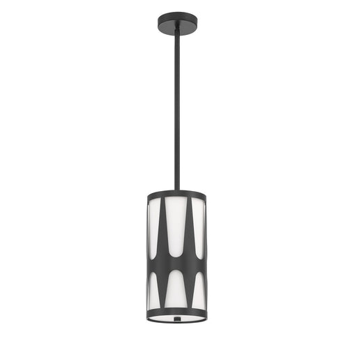 Royston 1 Light 7" Pendant in Black