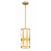 Royston 1 Light 7" Pendant in Antique Gold