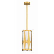 Royston 1 Light 7" Pendant in Antique Gold