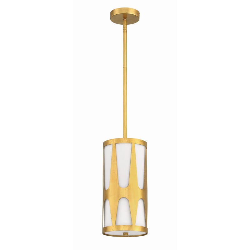 Royston 1 Light 7" Pendant in Antique Gold