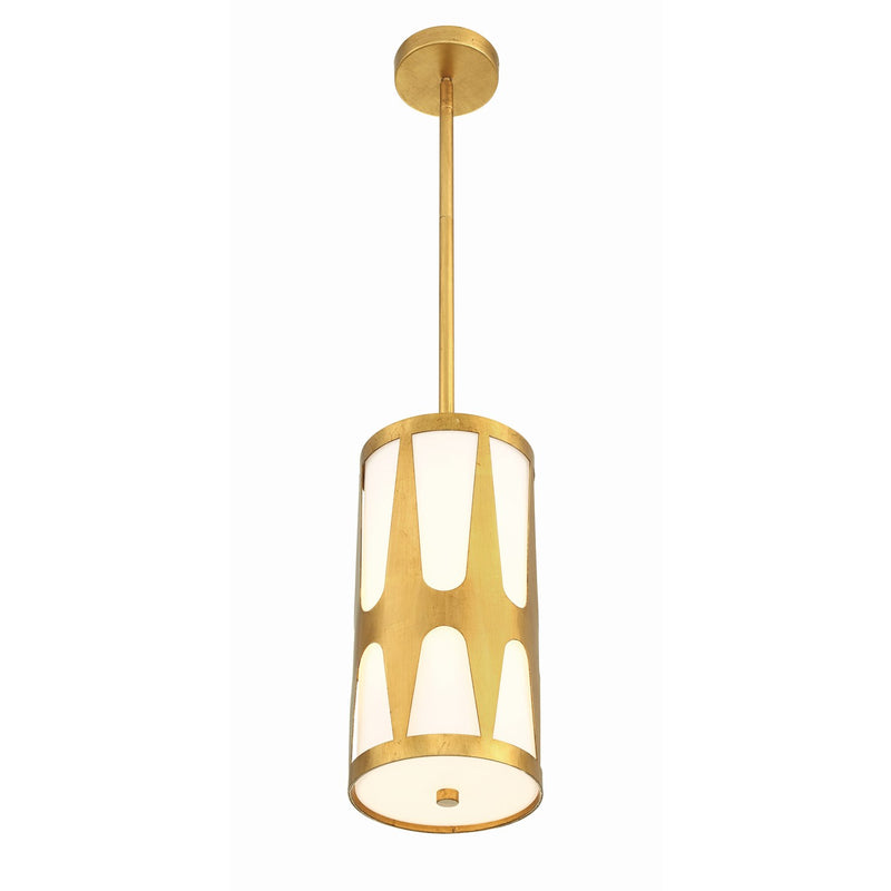 Royston 1 Light 7" Pendant in Antique Gold