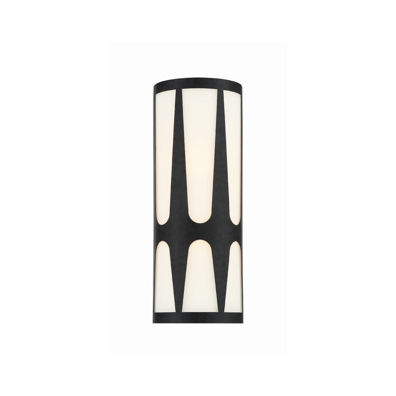 Royston 6.75" Integrated LED Sconce in Black