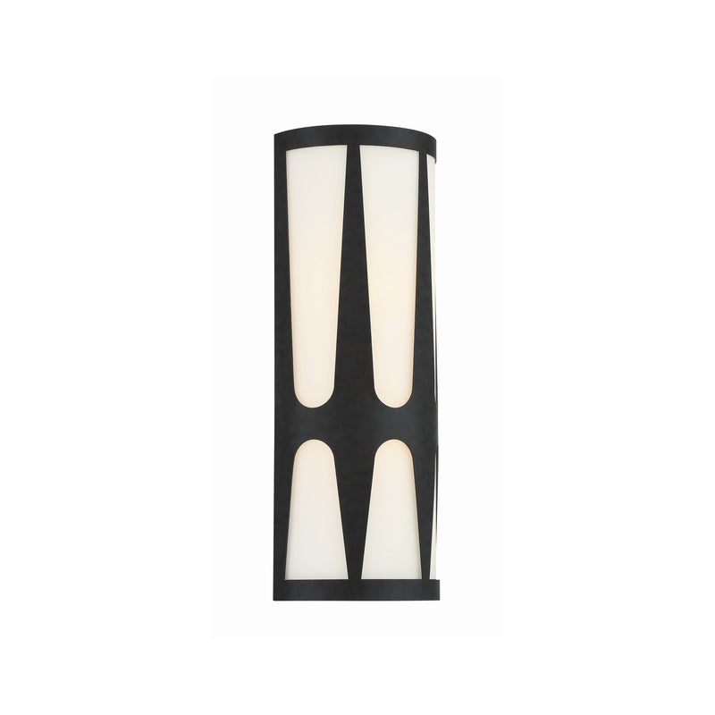 Royston 6.75" Integrated LED Sconce in Black
