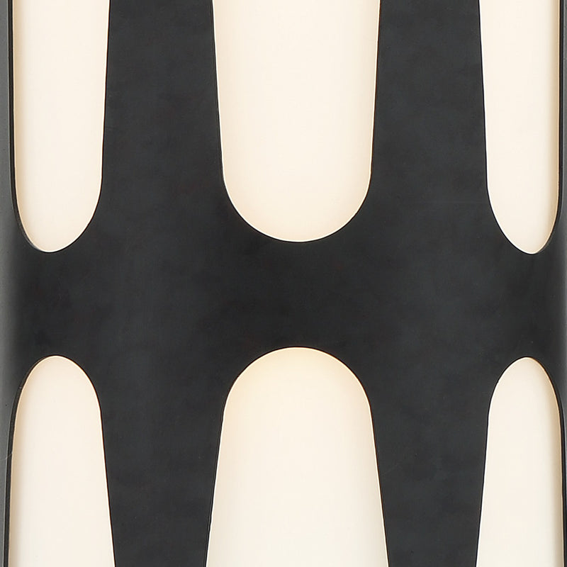 Royston 6.75" Integrated LED Sconce in Black
