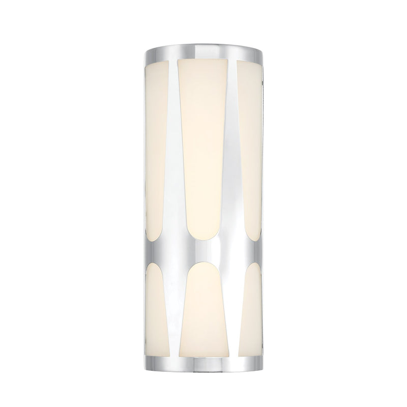 Royston 6.75" Integrated LED Sconce in Polished Chrome