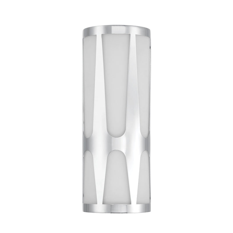 Royston 6.75" Integrated LED Sconce in Polished Chrome