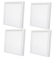 Warm White 6" Square Slim LED Recessed Light in White