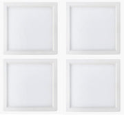 Daylight 6" Square Slim LED Recessed Light in White